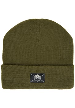 Mikk-Line Plain knit hat - Beech